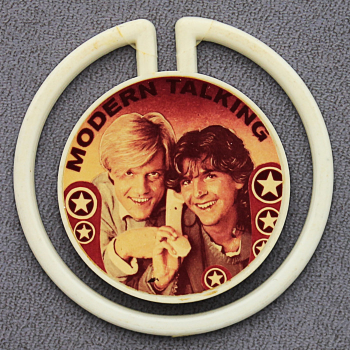 СССР знак "Modern Talking". Кооперативный перестроечный на лацкан пиджака/куртки