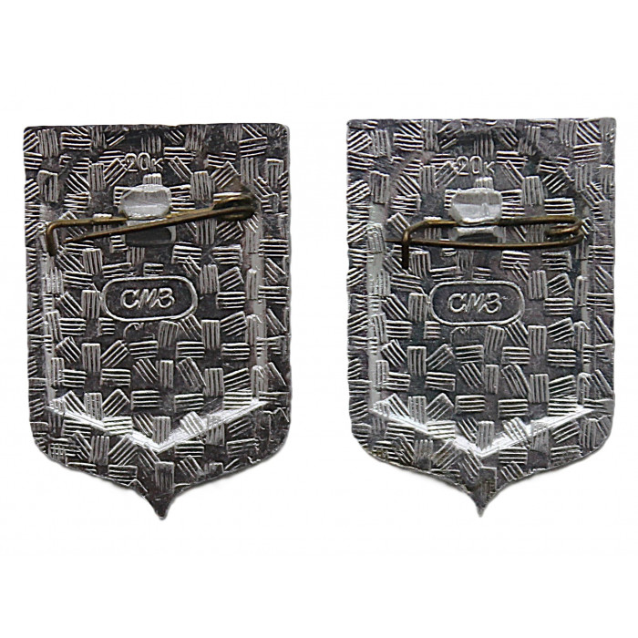 СССР пара нагрудных знаков "Смоленск"