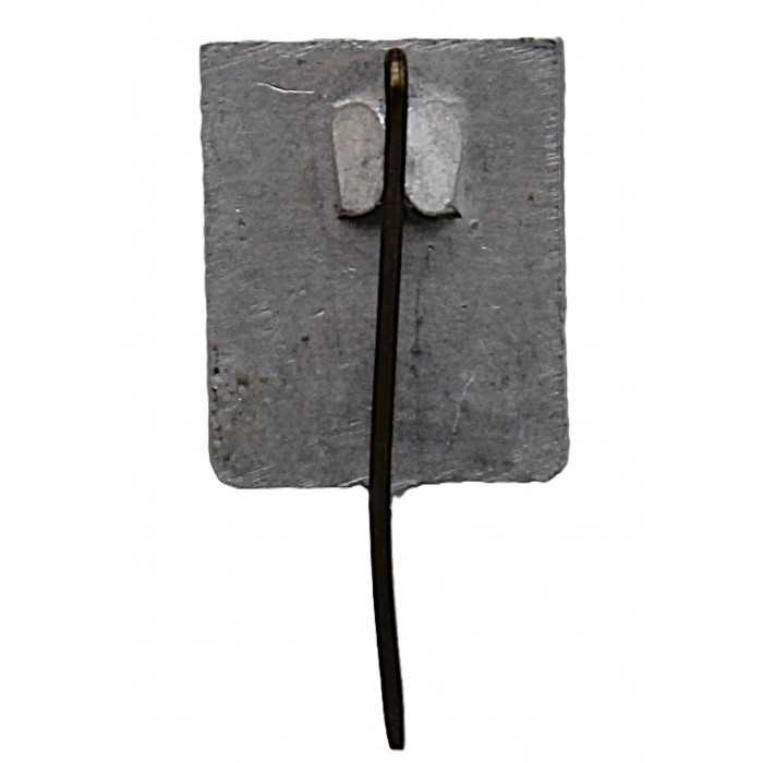 СССР нагрудный знак на игле "Иркутск". Бабр с соболем в зубах