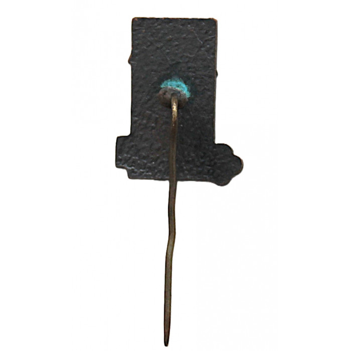 СССР (Латвия) нагрудный знак на игле "Turaida". Турайдский замок