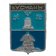 СССР нагрудный знак "Усмань" (Тамбовская губерния)