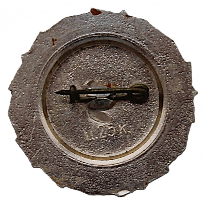 СССР 1957 нагрудный знак "40 лет Великому Октябрю". Крейсер "Аврора"