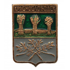 СССР нагрудный знак "Краснослободск" (Пензенская губерния)