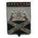 СССР нагрудный знак "Крестцы" (Новгородская губерния)