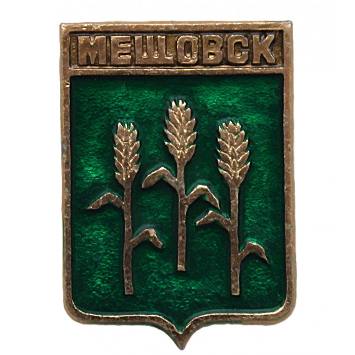 СССР нагрудный знак "Мещовск" (Калужская губерния)