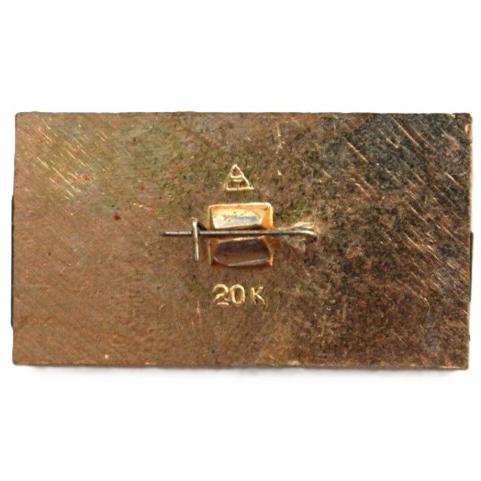 СССР нагрудный знак "Владимир" (лак)