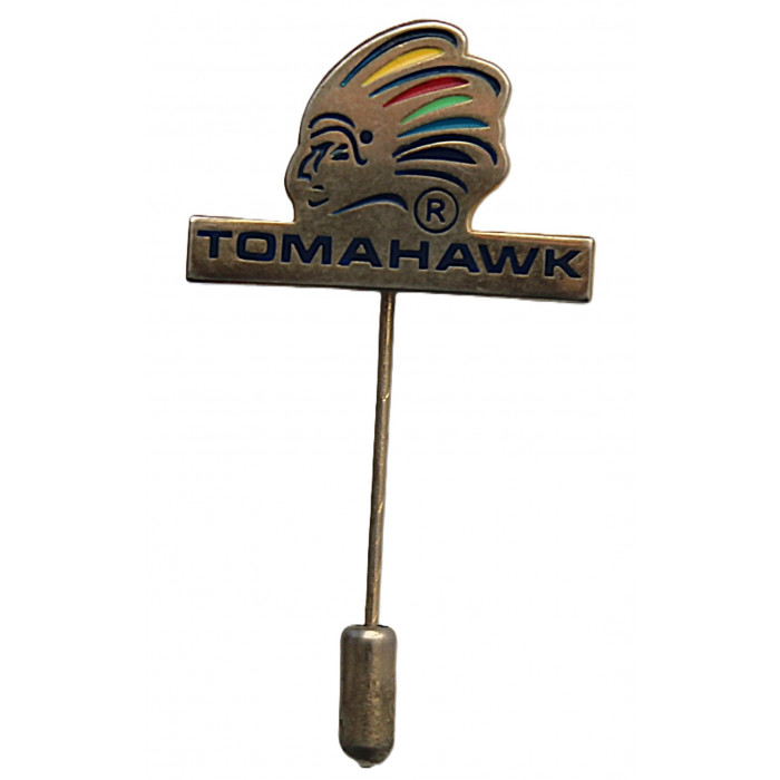 Знак на игле "Tomahawk". Охранные системы (новый)