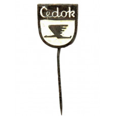 Чехословакия. Знак на игле «CEDOK». Интурист (1970-е) Турагентство "Чедок" в Праге