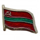 СССР нагрудный знак "Молдавская ССР". Флаг республики 
