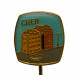 ЧЕХОСЛОВАКИЯ знак на игле "Cheb". Хеб. Город в Чехии
