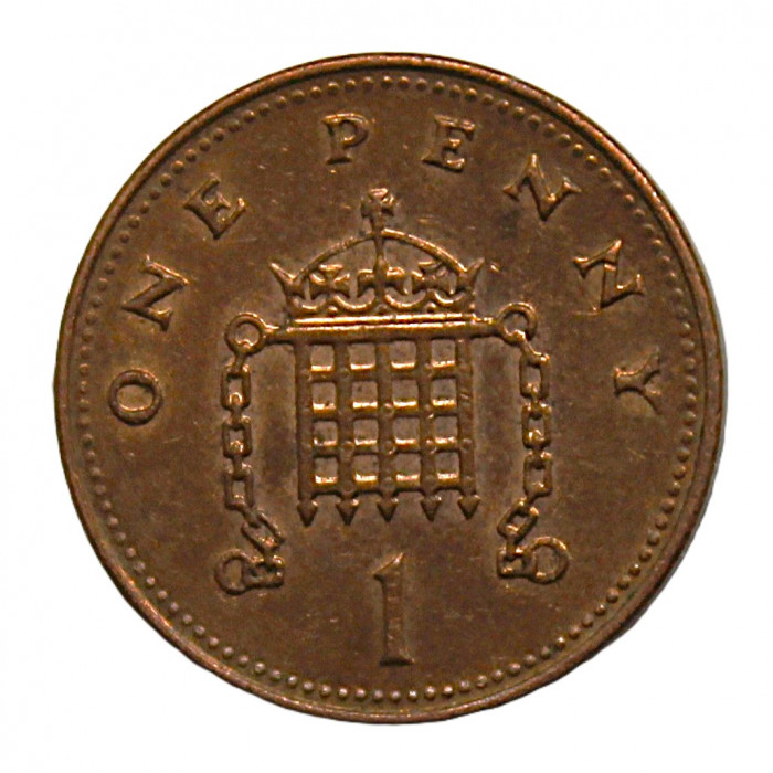 ВЕЛИКОБРИТАНИЯ 1 пенни 2003 (KM# 986) Елизавета II