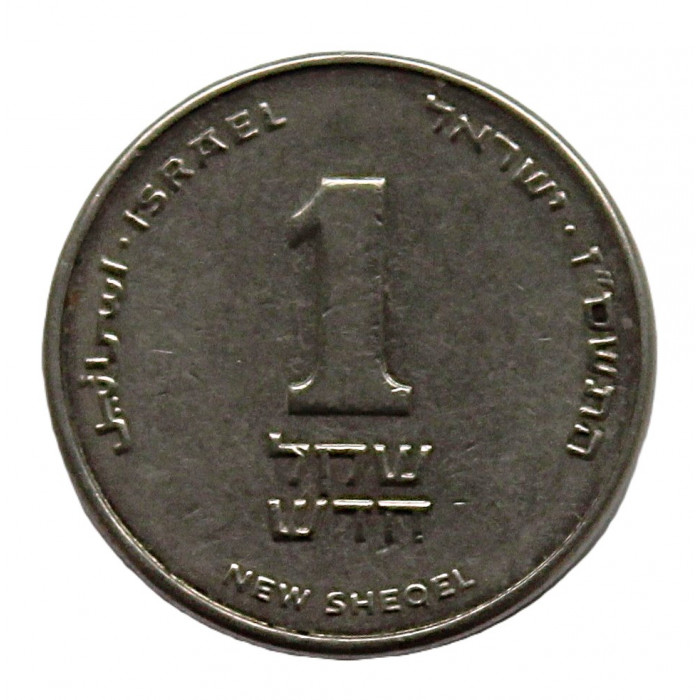 ИЗРАИЛЬ 1 новый шекель 2007 (KM#160a)