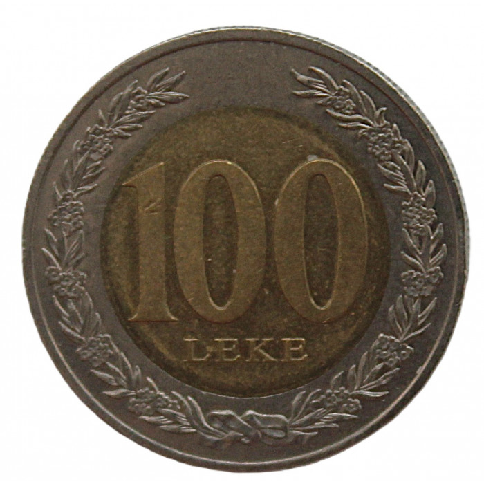 АЛБАНИЯ 100 лек 2000. Иллирийская царица Теута (Тевта)