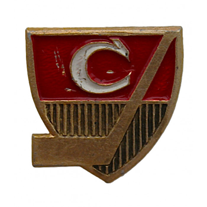 СССР нагрудный знак ХК "Спартак". Хоккей