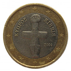 Кипр 1 евро 2009. Помосский идол