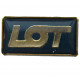 Польша. Знак "LOT". Polish Airlines. Польские авиалинии (лаковая накладка)