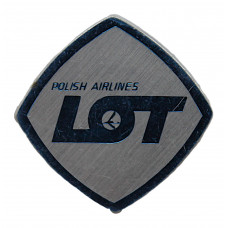 Польша. Знак на игле "LOT". Polish Airlines. Польские авиалинии