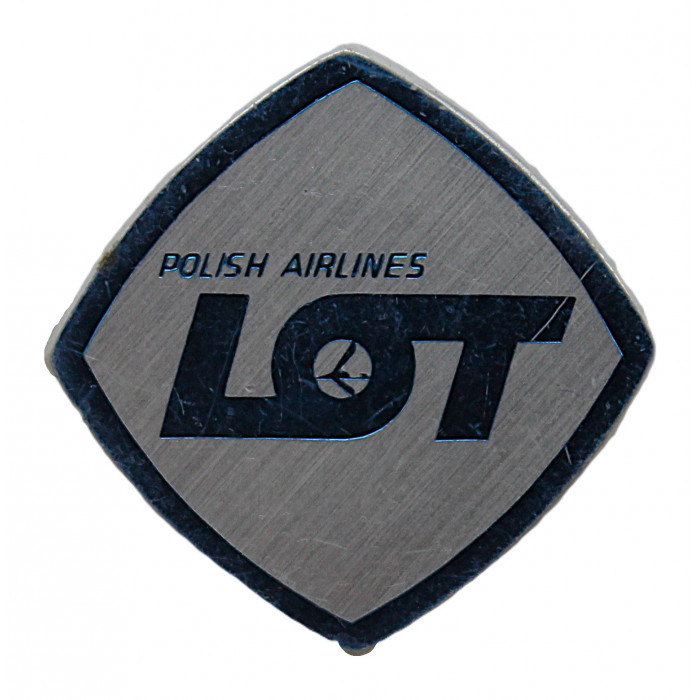 Польша. Знак на игле "LOT". Polish Airlines. Польские авиалинии