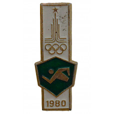 СССР знак "Олимпиада в Москве 1980". Легкая атлетика