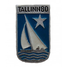 СССР знак "Таллин 1980". Парусный спорт. Олимпиада 