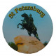 Сувенирный знак "St. Petersburg". Санкт-Петербург. Медный всадник