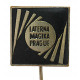 ЧЕХОСЛОВАКИЯ знак на игле "Laterna Magika". Театр "Латерна Магика" в Праге