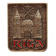 СССР (Латвия) знак "Riga". Рига