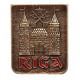 СССР (Латвия) знак "Riga". Рига