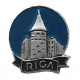СССР (Латвия) знак "Riga". Рига. Пороховая башня