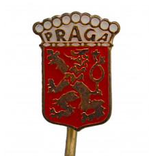 Чехословакия (ЧССР) знак на игле "Praga". Прага (тяжелый, лак)