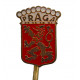 Чехословакия (ЧССР) знак на игле "Praga". Прага (тяжелый, лак)