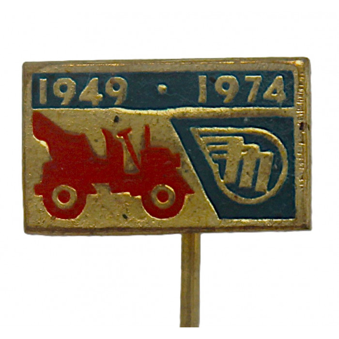 Чехословакия (ЧССР) 1974 знак на игле "Mototechna". 25 лет компании. Продажа и обслуживание автомототехники