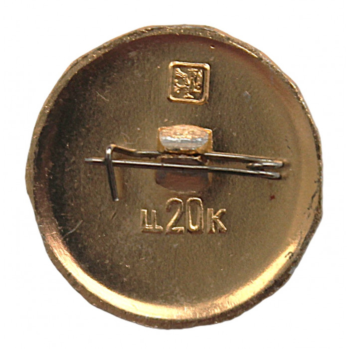 СССР нагрудный знак "Бирск". Древний герб