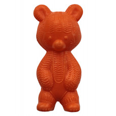 СССР. Игрушка "Мишка. Борец". Новая (пластмасса, дутыш, 115 мм, Вятка)