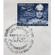 Индия 1969. Конверт Первого Дня (КПД) "20 лет введения схемы ALL-UP-AIRMAIL". Рафи Ахмед Кидвай