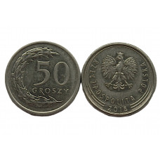 Польша 50 грошей 2018