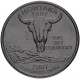 США 25 центов 2007 (P) Монтана. XF