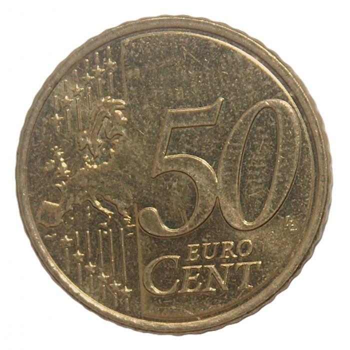 КИПР 50 евроцентов 2019 UNC. Киренейский корабль