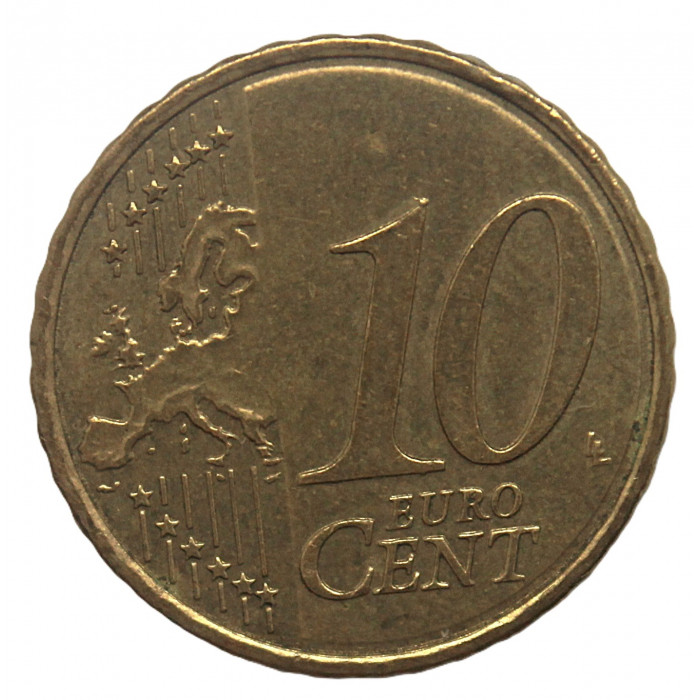 КИПР 10 евроцентов 2008 Киренейский корабль