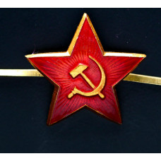 Звездочка на головной убор СА алюминий (BOX)