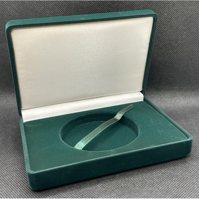Футляр / Коробка для 1 монеты 25 рублей Ag бархат (BOX)