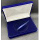 Футляр / Коробка для 1 монеты 25 рублей Ag бархат синяя (BOX)