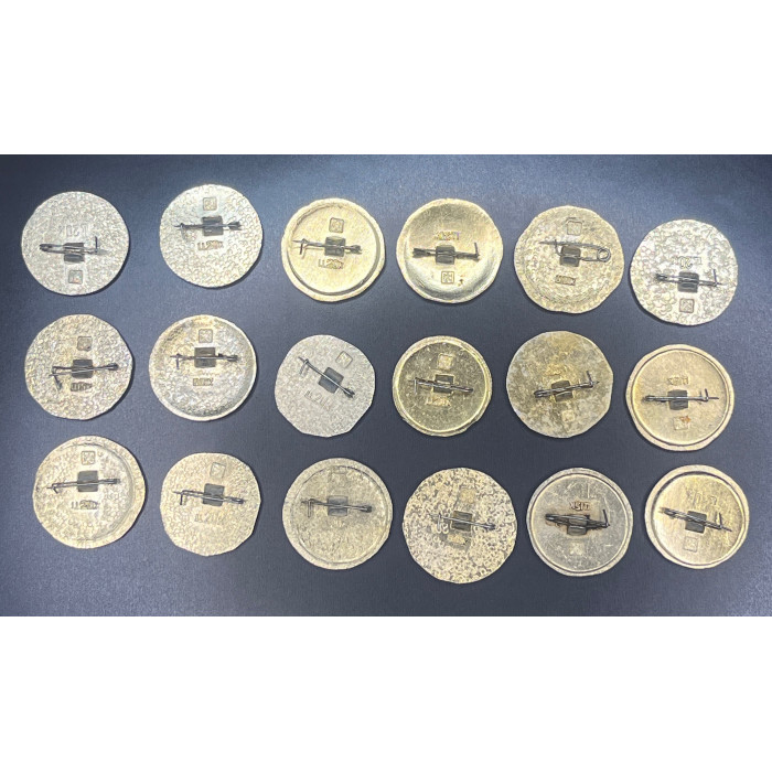 Набор из 18 Значков Города / Гербы. Серия Древняя Русь