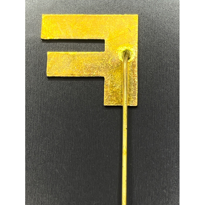 Чехословакия. Значок Фестиваль молодежи. Латунь, краска, иголка (BOX)