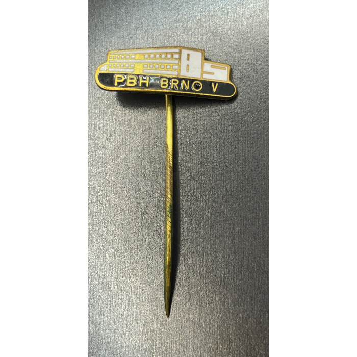 Чехословакия. Значок PBH BRNO V (BOX)