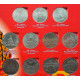 СССР 10 15 20 50 копеек 1 3 5 рублей 1965 - 1991 год XF Набор из 68 монет