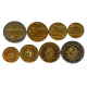 Уругвай 1 2 5 10 песо 2011-2019 год UNC Набор из 4 монет