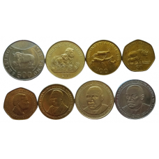 Танзания (Занзибар) 50 100 200 500 шиллингов 2014-2015 год Набор из 4 монет