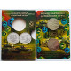 Россия 25 рублей 2018 год UNC UC# 169 Армейские международные игры Официальный набор Госзнака с жетоном ММД