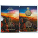 Россия 5 рублей 2019 год UNC UC# 175 Крымский мост Официальный набор Госзнака с жетоном ММД
